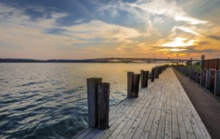 Beautiful views of the Niagara River from the Crowne Plaza Niagara Falls, NY - Riverside
