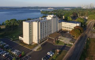 Aerial View of DoubleTree by Hilton, Niagara Falls, New York